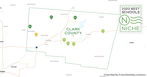 Clark County School District Map - Map Of West