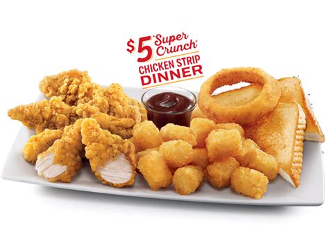 Sonic Offers $5 Super Crunch Chicken Strip Dinner - Chew Boom