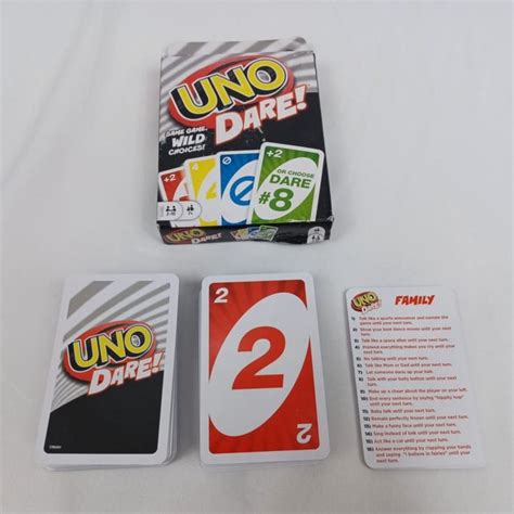 UNO Dare! Card Game Review - Geeky Hobbies