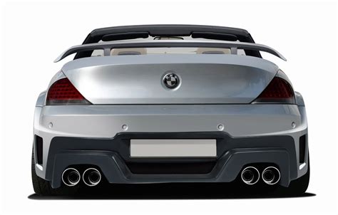 2004-2010 BMW 6 Series E63 E64 2DR Convertible AF-2 Wide Body Rear Bumper Cover ( GFK ) - 1 ...