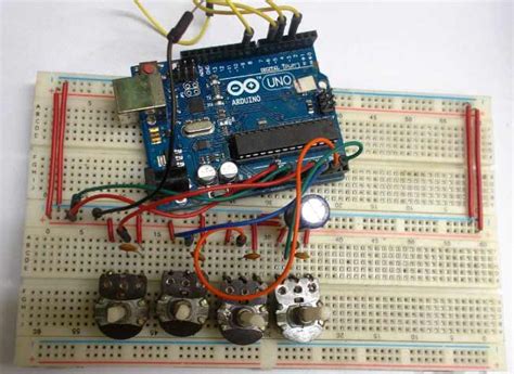 DIY Arduino Robotic Arm Project with Circuit Diagram & Code