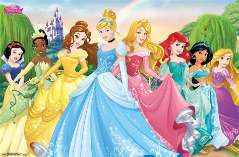 Disney Princesses Poster Amazing Princess Group Rare HOT New 22x34 ...