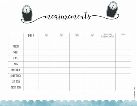 Free Fitness Planner Printable Book | Customize Online & Print
