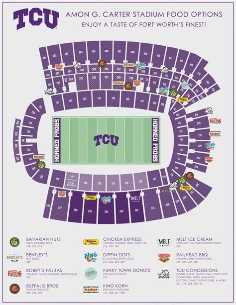 Amon G Carter Stadium Seating Chart - Stadium Seating Chart