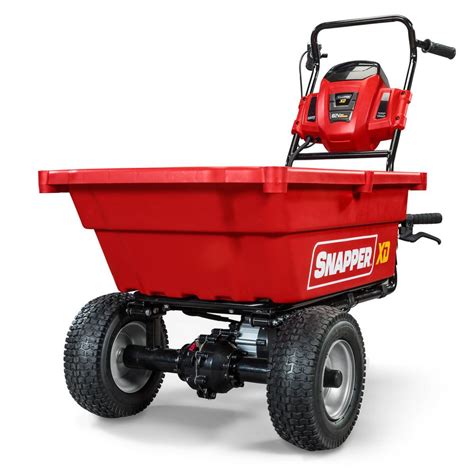 Snapper Utility Cart Self Propelled 3.7 Cu. Ft. 82-Volt Lithium-Ion ...