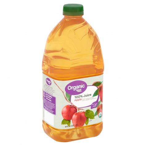 Store Brand Organic Apple Juice From Concentrate 64oz BTL | Garden Grocer