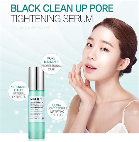 Black Clean Up Pore Tightening Serum Mizon