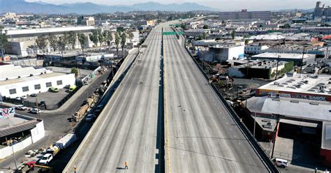 Surprise! Los Angeles Freeway to Reopen Next Week, Newsom Says. - The ...