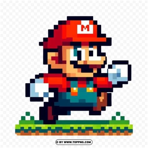 Dibujos Pixelados De Mario | TOPpng