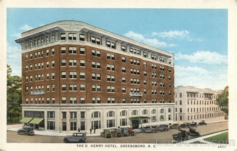 The O. Henry Hotel Greensboro, NC Postcard