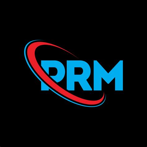 logotipo de prm. carta prm. diseño del logotipo de la letra prm ...