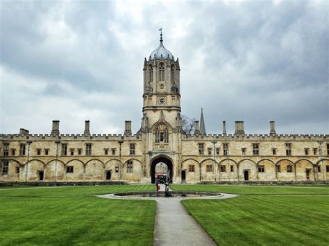 Christ Church College of Oxford University in Oxford, England, UK ...