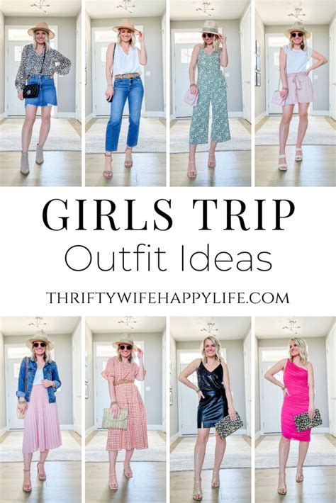 Affordable Girls Trip Outfit Ideas by Destination - Thrifty Wife Happy Life