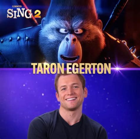 Taron egerton as johnny from sing 2 by aliciamartin851 on DeviantArt