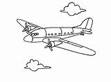 Free Printable Airplane Coloring Pages For Kids sketch template