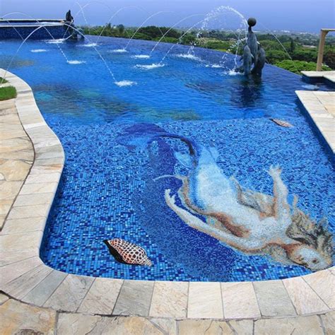 Gorgeous Mosaic Art For Your Swimming Pool