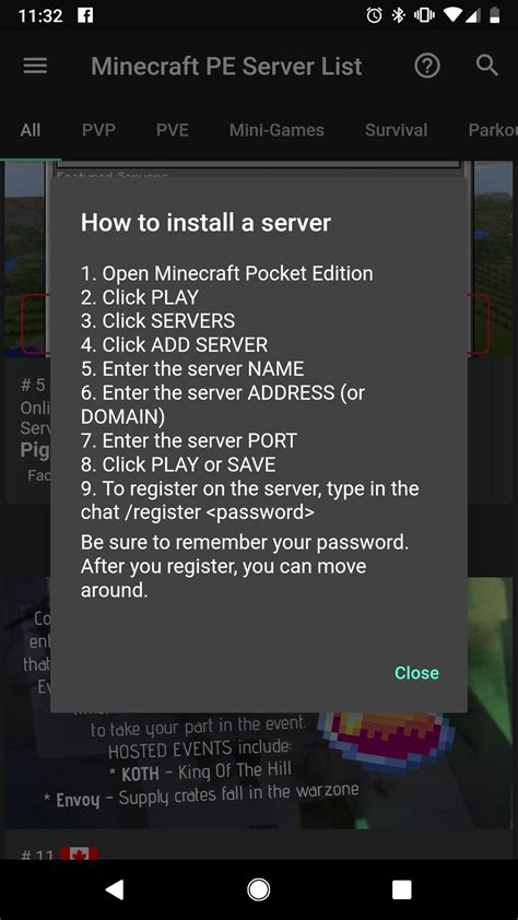 Server List for Minecraft PE for Android - APK Download