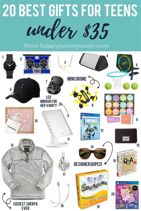 20 Best Gifts for Teens under $35 in 2020 | Happy Money Saver