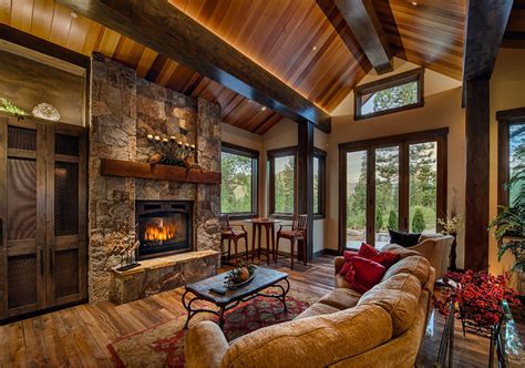 17 Stunning Rustic Living Room Interior Designs For Your Mountain Cabin