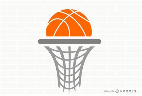 Flat Basketball Hoop logo template #AD , #affiliate, #SPONSORED, #Basketball, #template, #logo ...