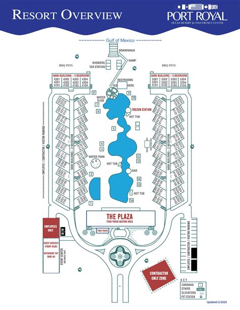 Port Royal Property Map - Port Royal Ocean Resort & Conference Center ...