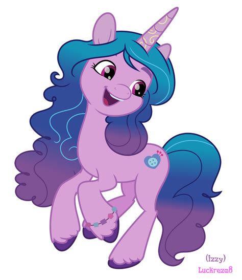 Mlp G5 Izzy Moonbow (happy) vector by luckreza8 on DeviantArt