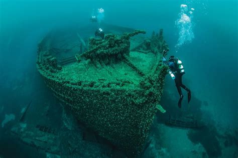 Diving Shipwrecks in Michigan's Thunder Bay National Marine Sanctuary ...