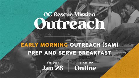 OC Rescue Mission | Early Morning Outreach | Pacific Hills Calvary ...