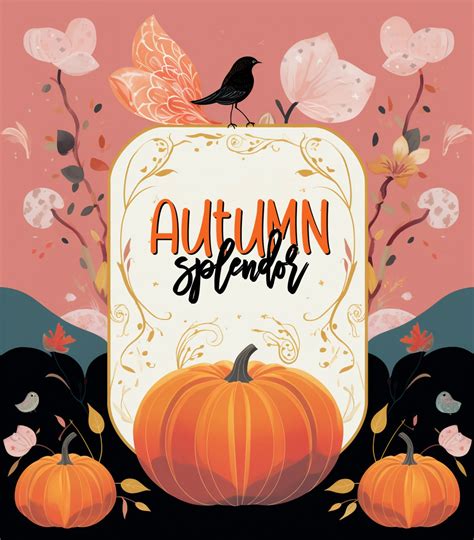 Autumn Fall Pumpkin Art Print Free Stock Photo - Public Domain Pictures