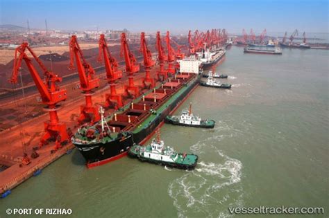 Rizhao Hafen in China - vesseltracker.com