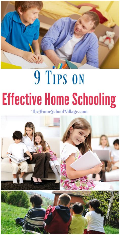 9 Tips on Effective Home Schooling - The Homeschool Village