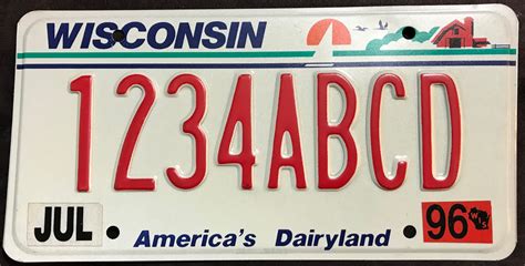 Gallery - Wisconsin License Plates