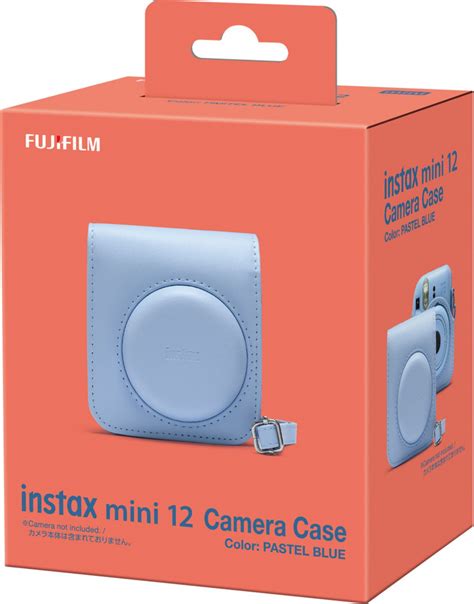 Fujifilm Instax Mini 12 Camera Case pastel blue - Foto Erhardt