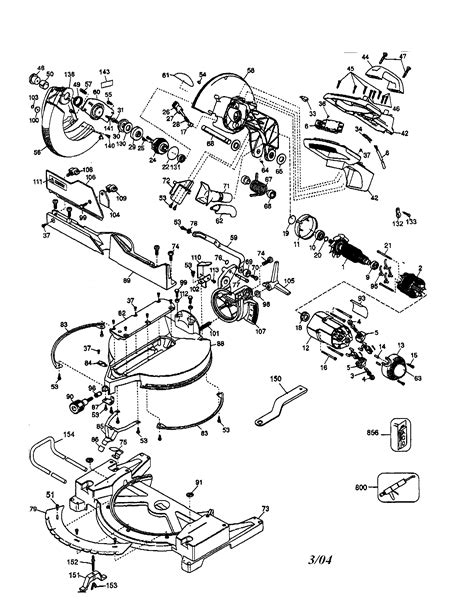 Dewalt Miter Saw Parts Diagram - General Wiring Diagram