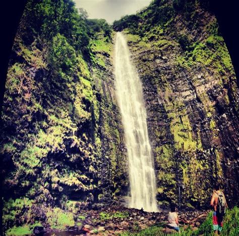 Haleakala National Park Waterfall in Maui, Hawaii, . Maui Hawaii ...