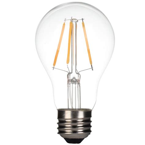 3.5Watt Dimmable A60 LED Filament Bulb Parameter Model . A60/A19 Power ...