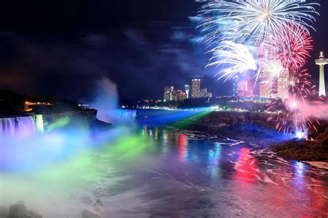 Niagara Falls, Canada: Falls Fireworks Cruise with Niagara City Cruises ...