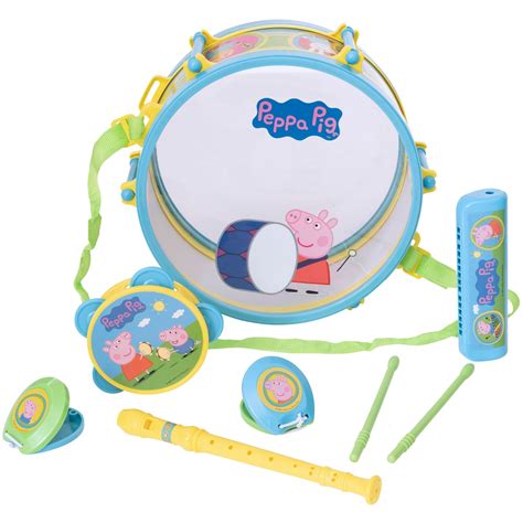 Peppa pig toy drum set – Artofit