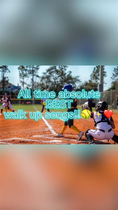 Best walk up songs | Best walk up songs, Walk up songs softball, School softball