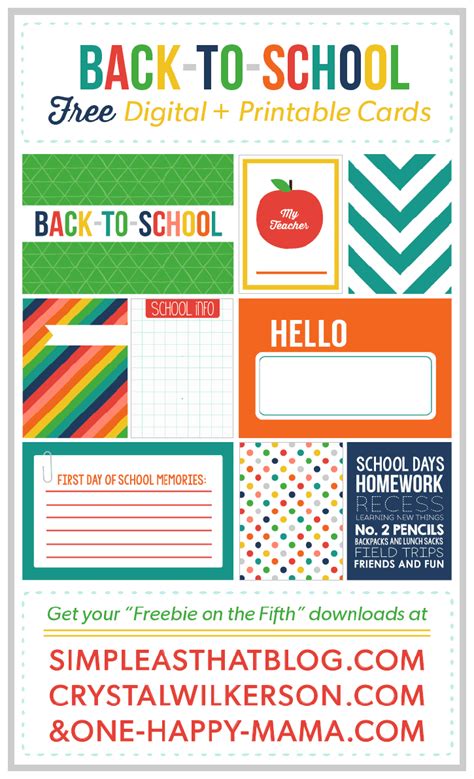 The ULTIMATE Guide to Back to School Printables