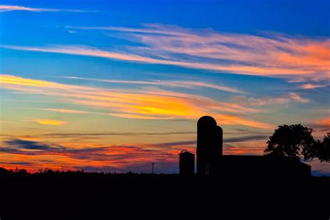 Sunset On The Farm - Rural Georgia Photograph by Mark E Tisdale