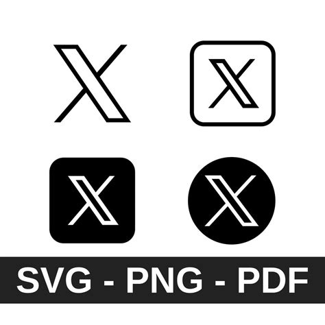 X Svg X Icon Svg X Twitter Svg X Icon Bundle X Icons - Etsy