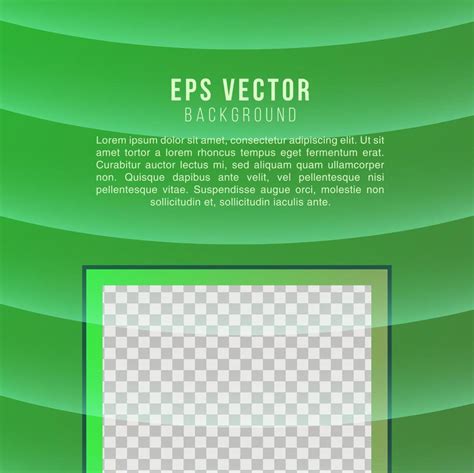 Abstract green geometric flyer with deep gradient and vanishing geometric shapes. Modern ...