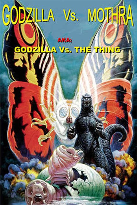 Mothra vs. Godzilla (1964) - Posters — The Movie Database (TMDb)