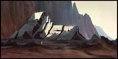 ArtStation - Sci-Fi Desert, George Johnstone | Sci fi architecture, Sci fi environment, Sci fi ...