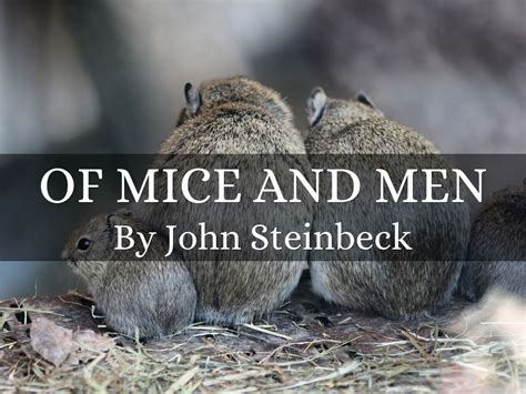 Of Mice And Men - Candy's Dog Episode. by Helena Innes