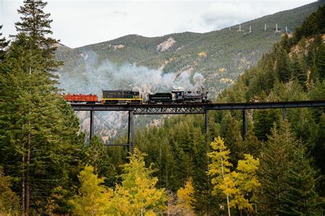 The Georgetown Loop Railroad is one of the oldest trains in Colorado ...