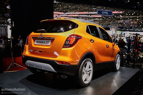 2016 Opel Mokka X Shows Off in Geneva - autoevolution