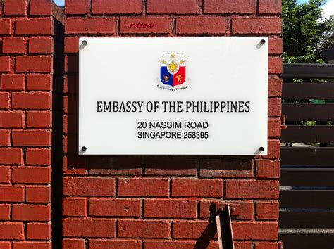 The Chronicles of Ardee: The Philippines' Embassy to Singapore