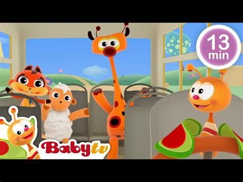 The Wheels on the Bus + More Kids Songs & Nursery Rhymes | @BabyTV - Videos For Kids